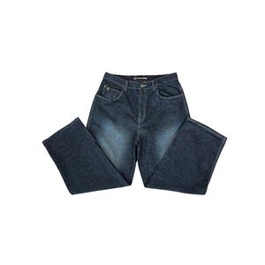 RE:VERB Men's Vintage Loose Fit 5- Pocket Jeans-34W x 30L- Blue